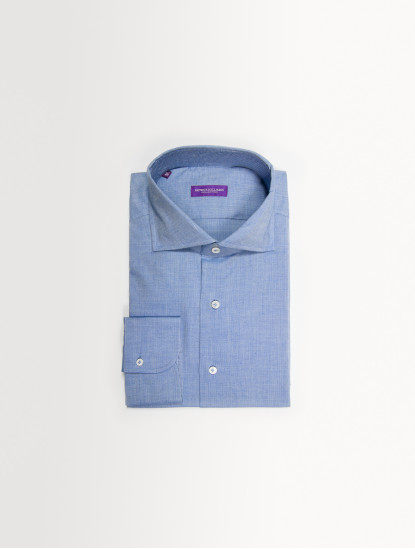 Patrick Hellmann CollectionBlue Shirt 100% Cottonimage568